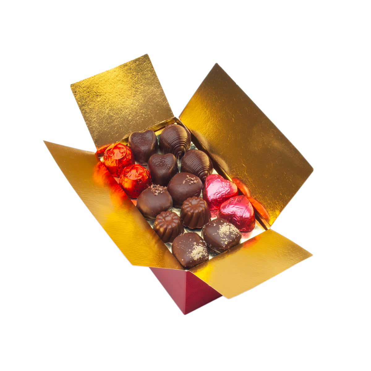 Belgian Chocolate Gift, Dairy Free Chocolates 700g Valentino Chocolatier